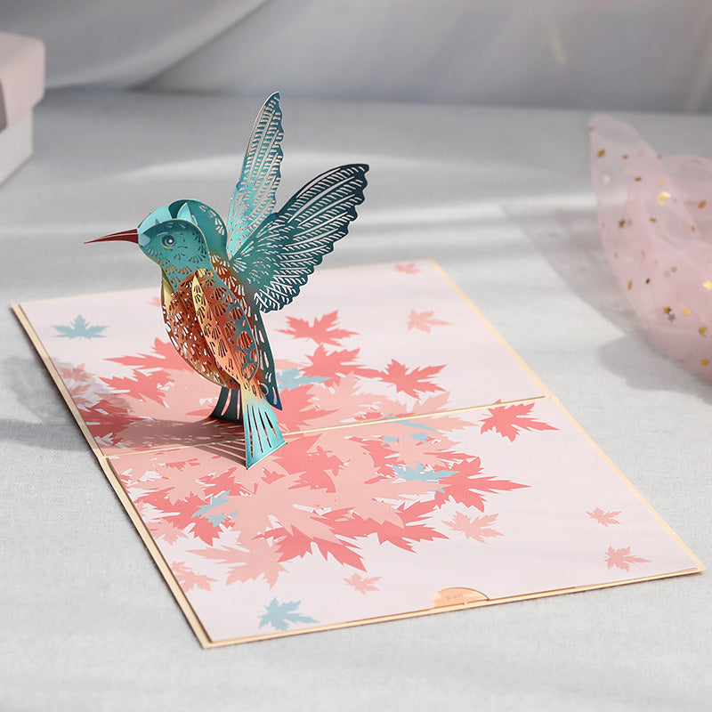 Muttertag Kolibri 3D-Karte
