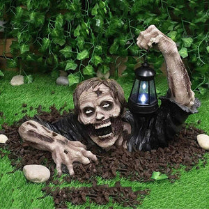 Halloween Zombie Ornament aus Harz