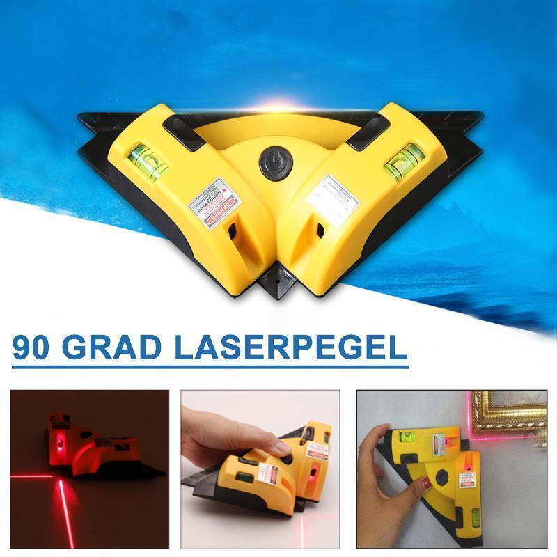 90-Grad-Laser-Winkelmesser Rechtwinkliges Erdungsinstrument