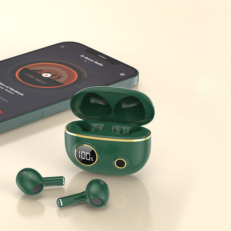 Intelligentes Kabelloses Bluetooth-Kopfhörer mit Digitalanzeige