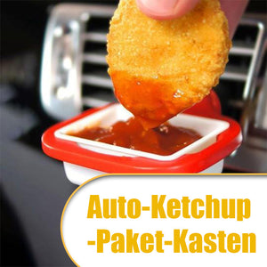 Auto-Ketchup-Paket-Kasten