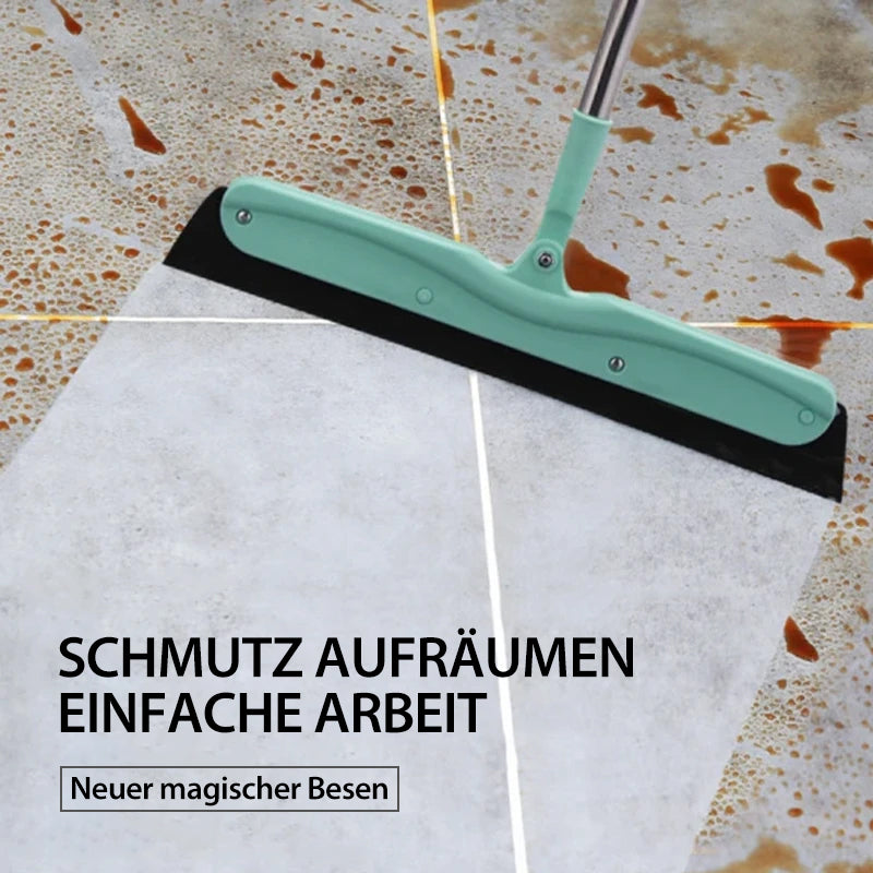 Magischer Besen mit doppeltem Verwendungszweck
