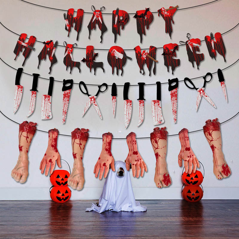 Halloween Banner Party Dekoration