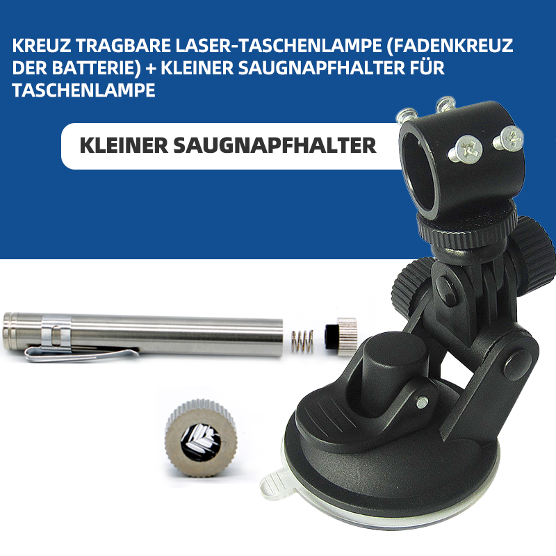 Infrarot-Lasertaschenlampe und Halter