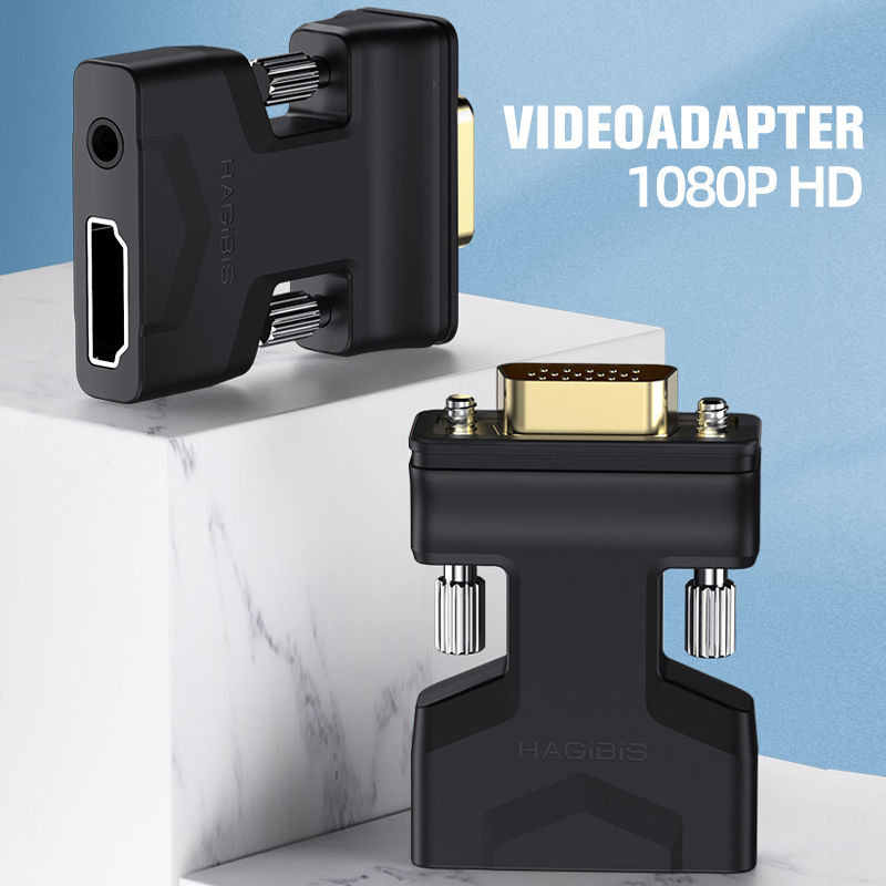 HDMI-zu-VGA Adapter (mit Audio)