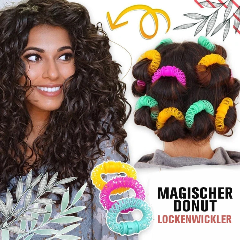 Magischer Donut-Lockenwickler