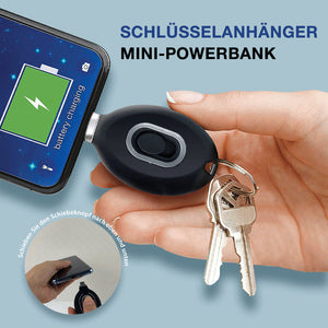 Schlüsselanhänger Mini Powerbank