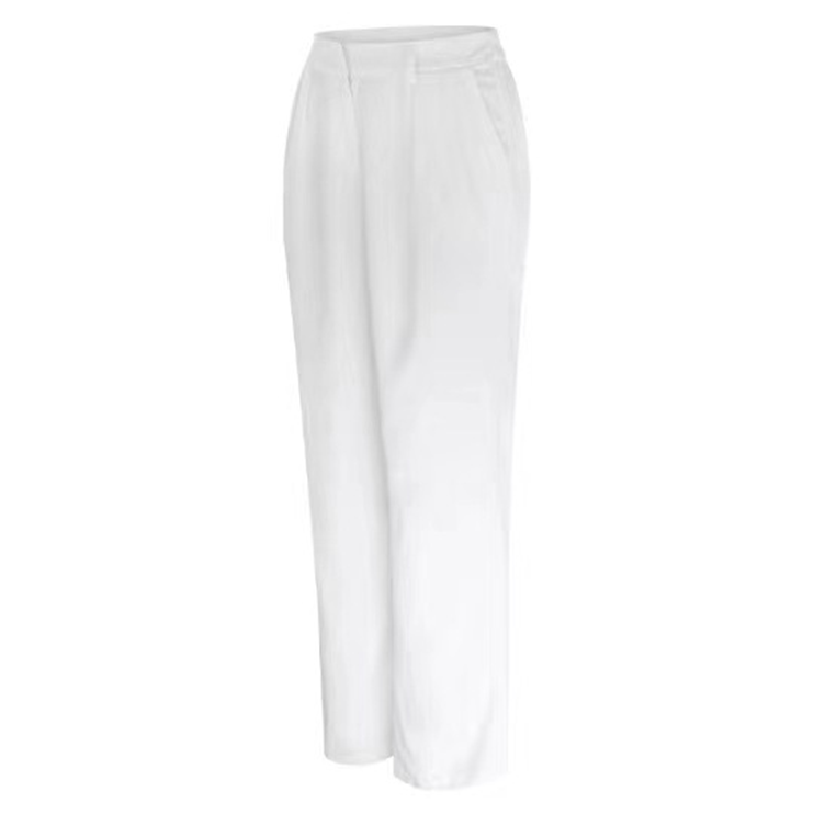 Bequeme taillierte Hose mit weitem Bein