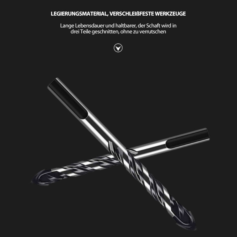 Aluminium-Twist-Dreieck-Bit