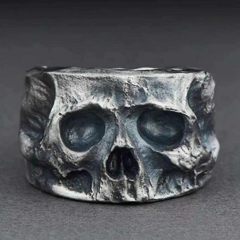 Totenkopf Geisterkopfring