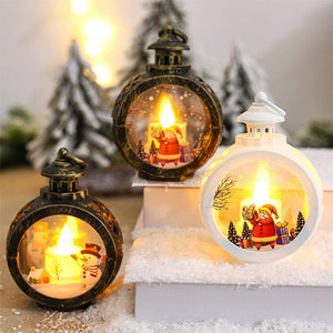 Runde LED Kerze Weihnachtsdekoration Licht