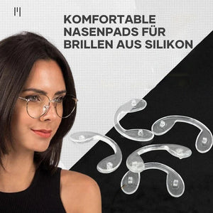 Komfortable Nasenpads für Brillen aus Silikon