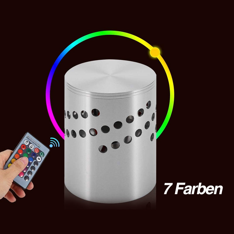 Kreative Kunstmodellierung LED Wandleuchte mit Fernbedienung
