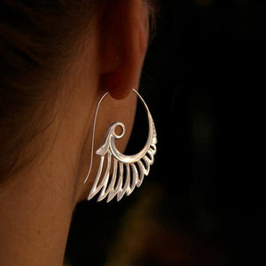 Damen Pfau Ohrringe