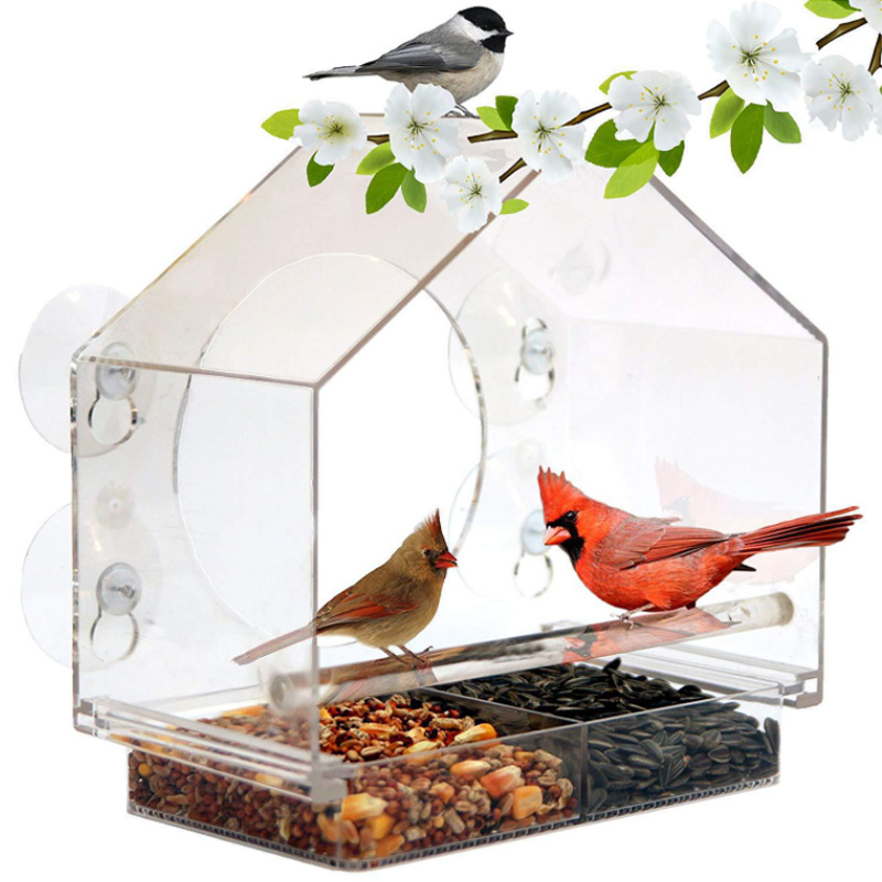 Fenster Vogelhaus Futterspender