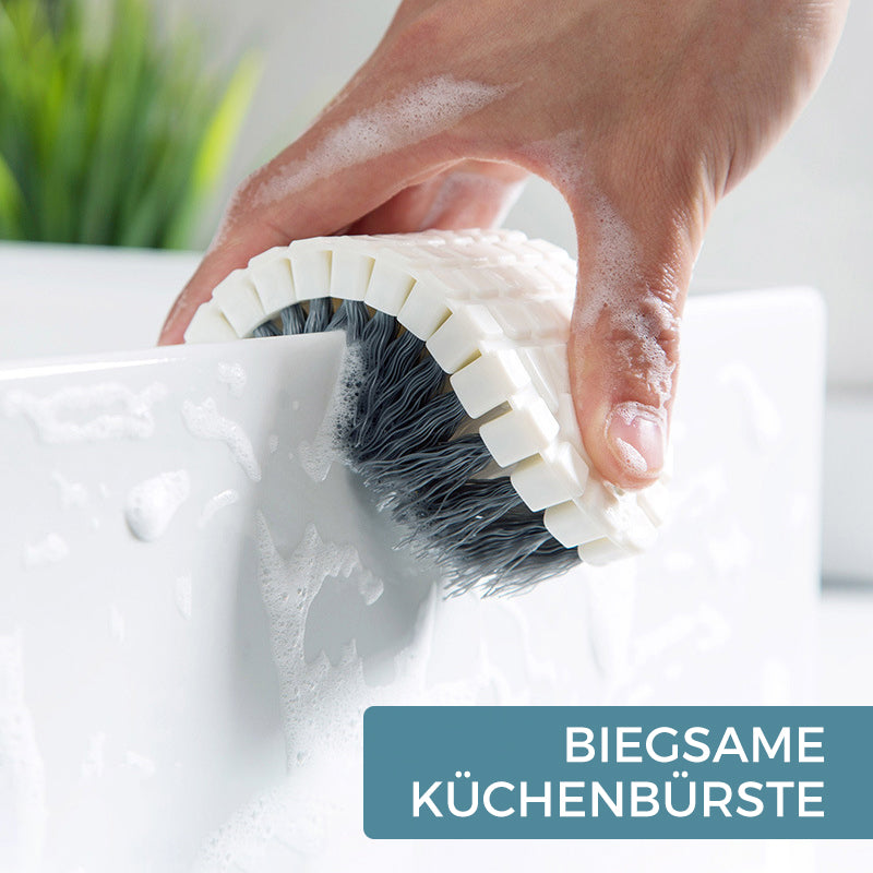 Biegsame Küchenbürste