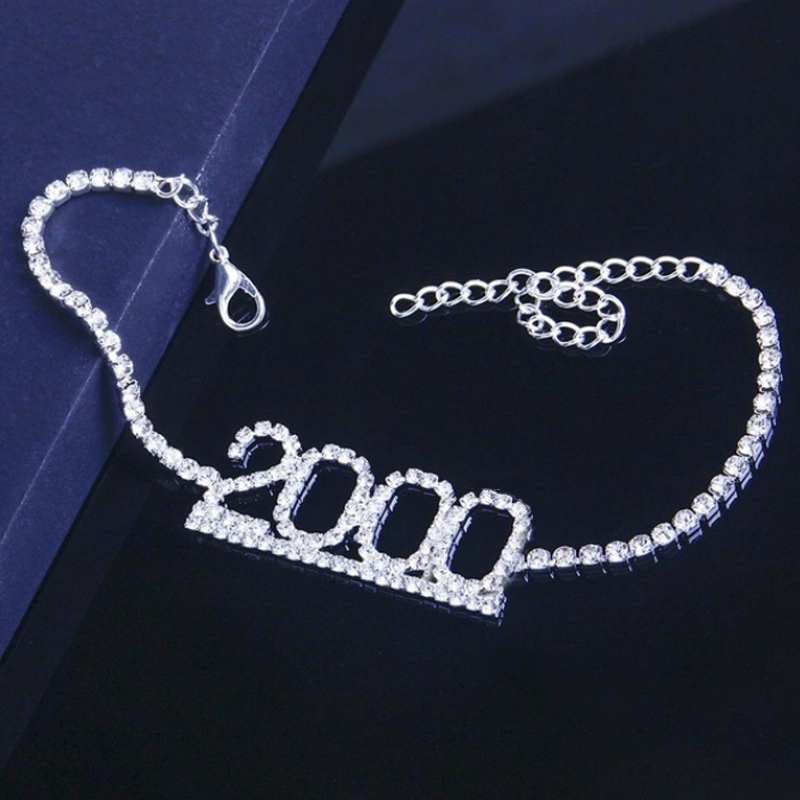 Exquisite Diamant Fußkettchen