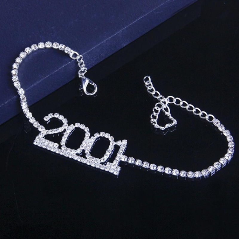 Exquisite Diamant Fußkettchen