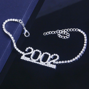 Exquisite Diamant Fußkettchen