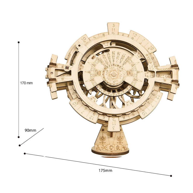 3D dreidimensionales Puzzle aus Holz