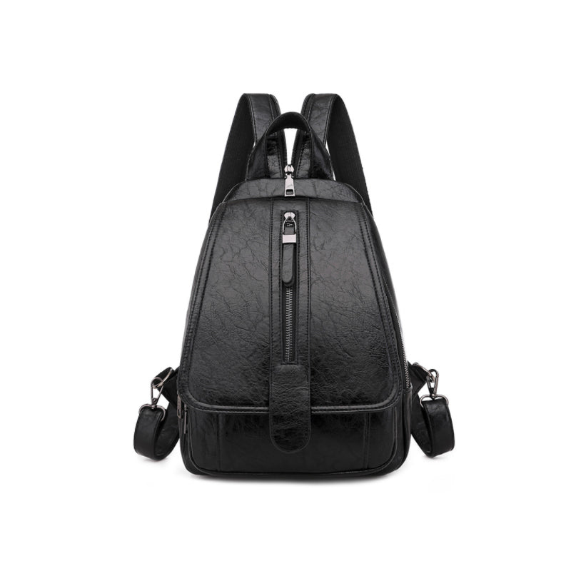 Damen Modischer Rucksack aus weichem Leder