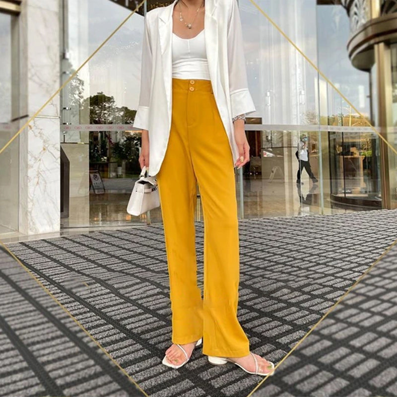 Lässige lockere Hosen aus Chiffon