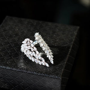 Elegante Engelsflügel Ringe für Damen