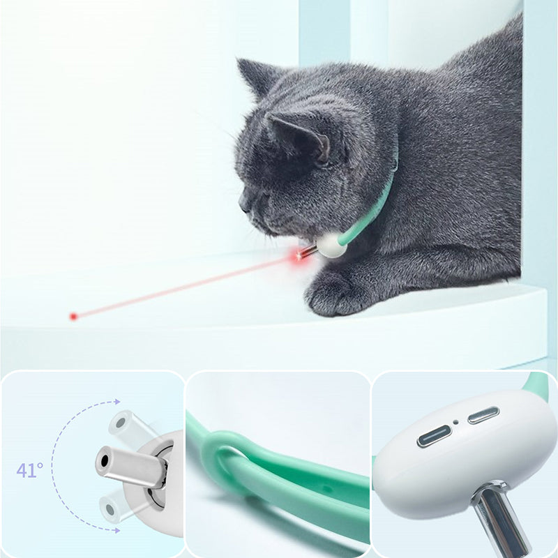 🔥Tragbares automatisches Laser-Katzenspielzeug