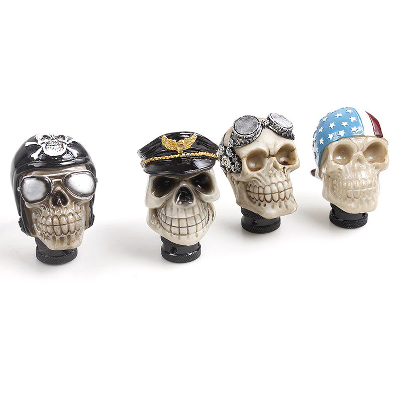 Auto Schalthebel Totenkopf Dekoration