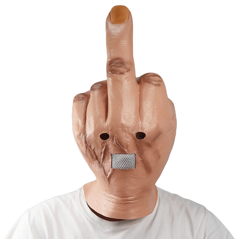 Mittelfinger Halloween Maske