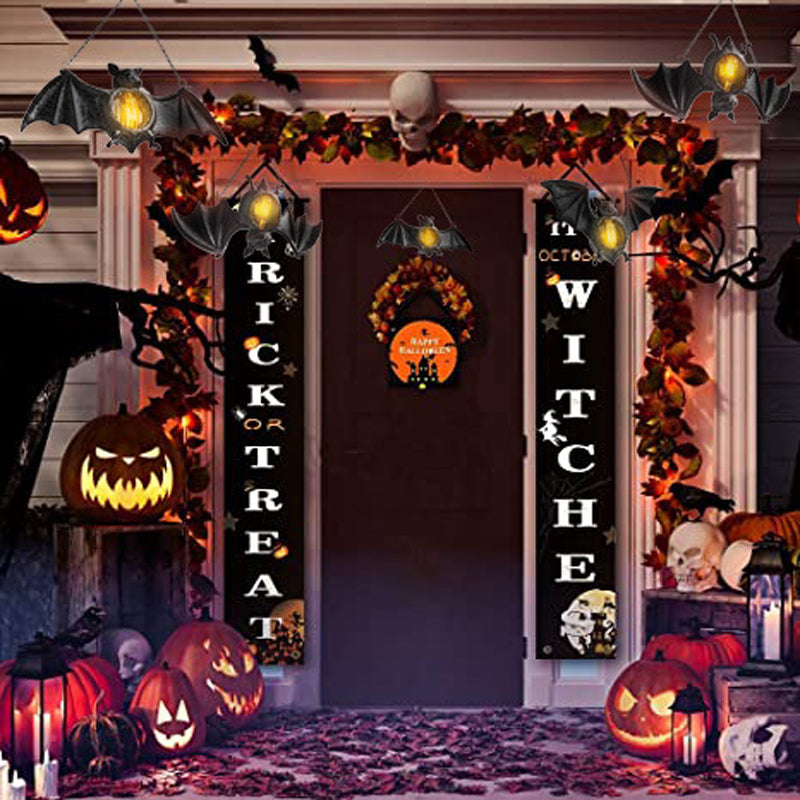 Halloween Fledermaus LED Laterne
