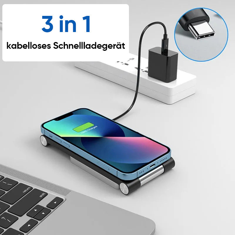 Drahtloses 3-in-1-Ladegerät