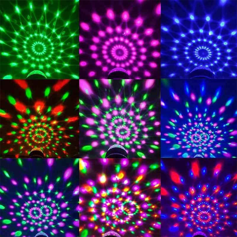 Rotierende Farbige LED-Lampen