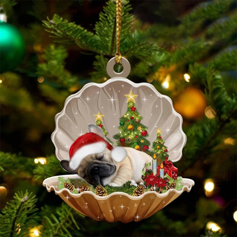 Weihnachtsdekoration Muschelanhänger aus Acryl