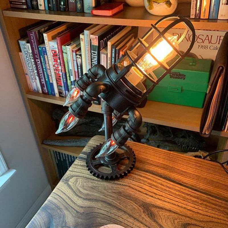 Kreative Raketenlampe
