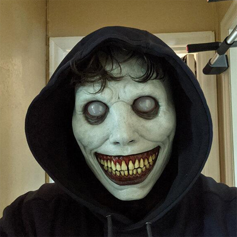 Gruselige Halloween Maske - Lächelnder Dämon
