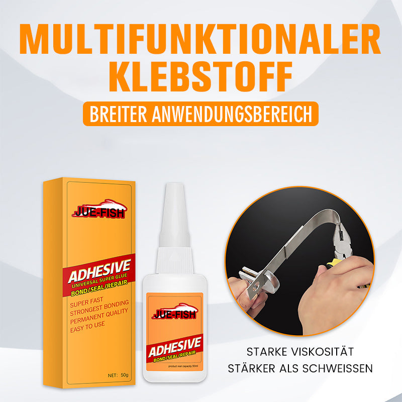 Stark haftender Kleber