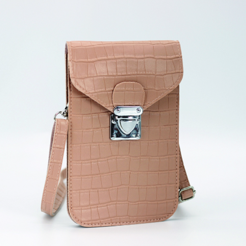 Handytasche Mit Krokodil Textur