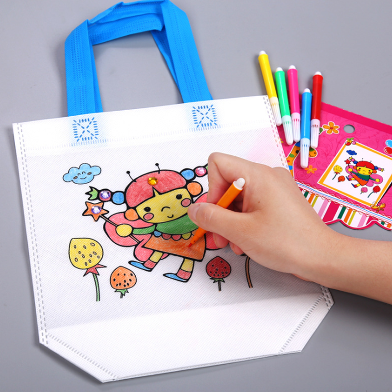 DIY Malerei umweltfreundliche Tasche