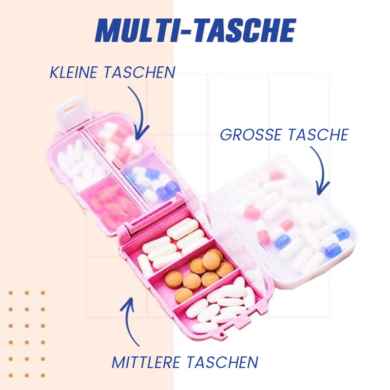 Dreistufige Mini Pillendose