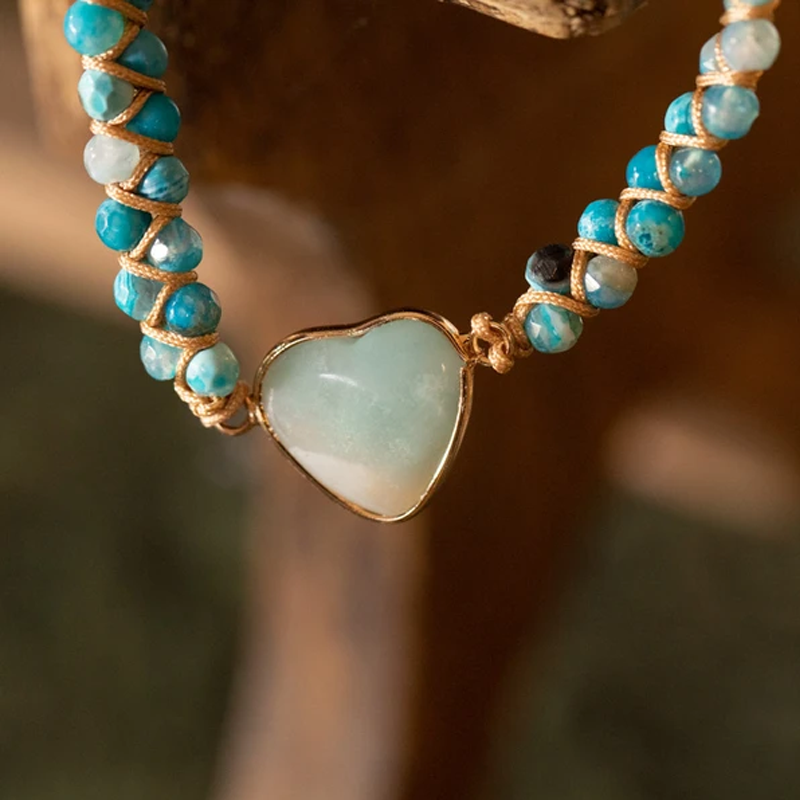 Böhmischer Liebe Türkis Armband