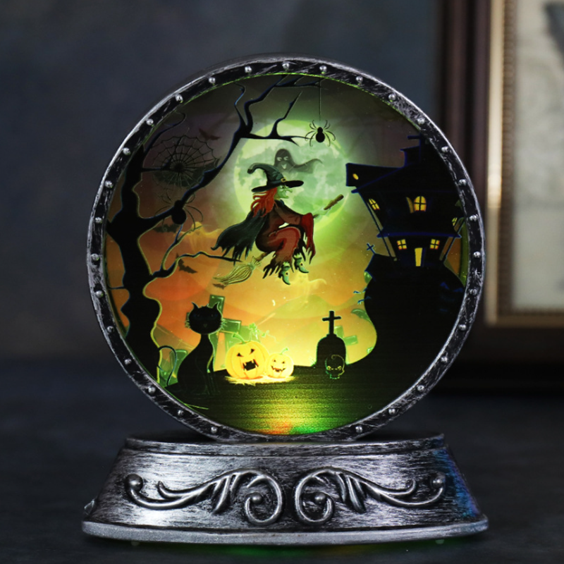 Halloween Thema Acryl Retro Farbverlaufslampe