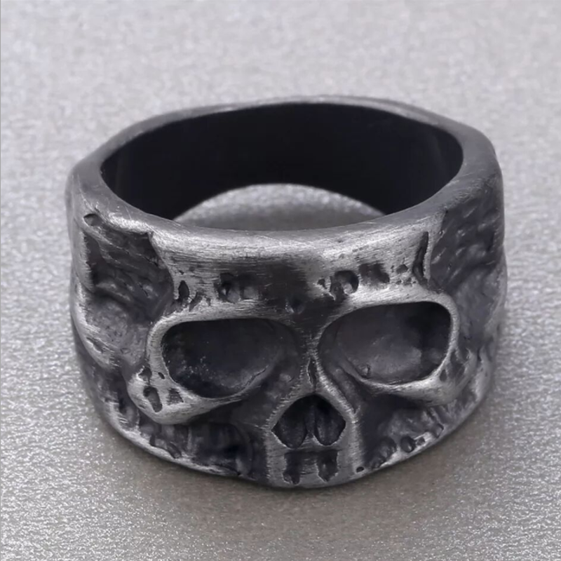 Totenkopf Geisterkopfring