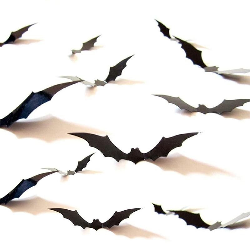 Gruselige Fledermäuse Wandtattoo
