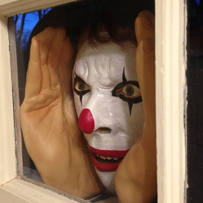 Gruselige Halloween Peeper Dekoration