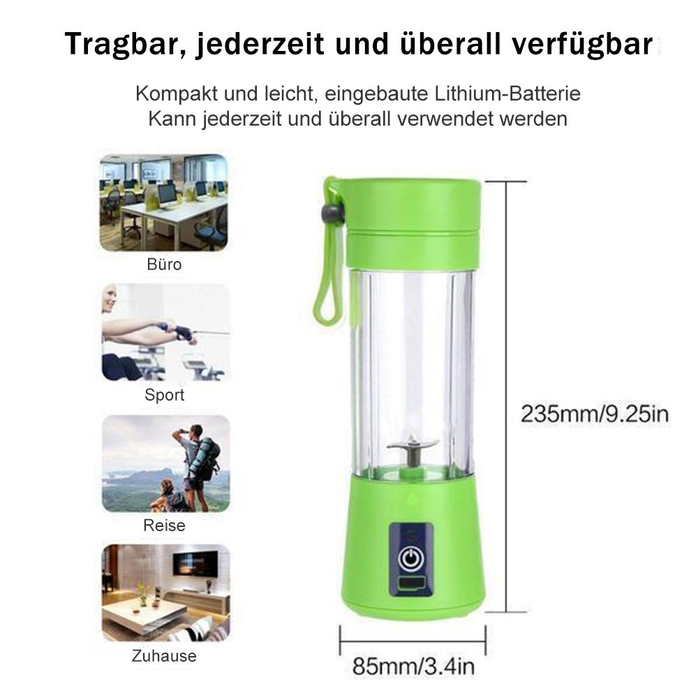 Tragbar USB Elektrischer Entsafter