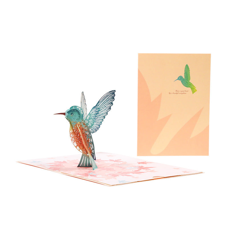 Muttertag Kolibri 3D-Karte