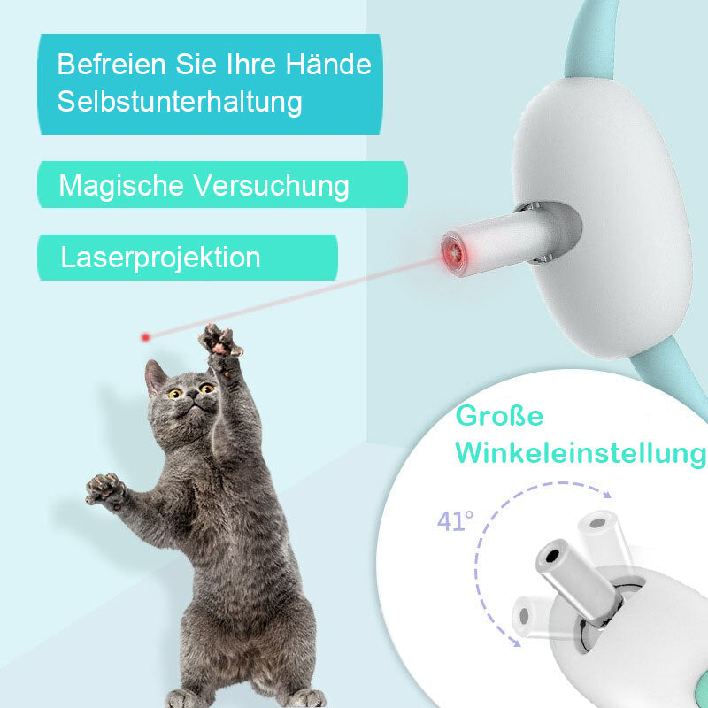 🔥Tragbares automatisches Laser-Katzenspielzeug