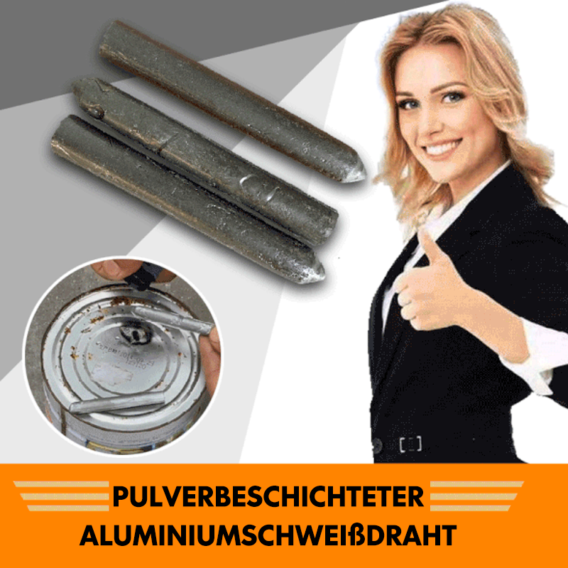 Pulverbeschichteter Aluminiumschweißdraht