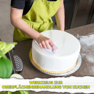 Werkzeug zur Oberflächenbehandlung von Kuchen